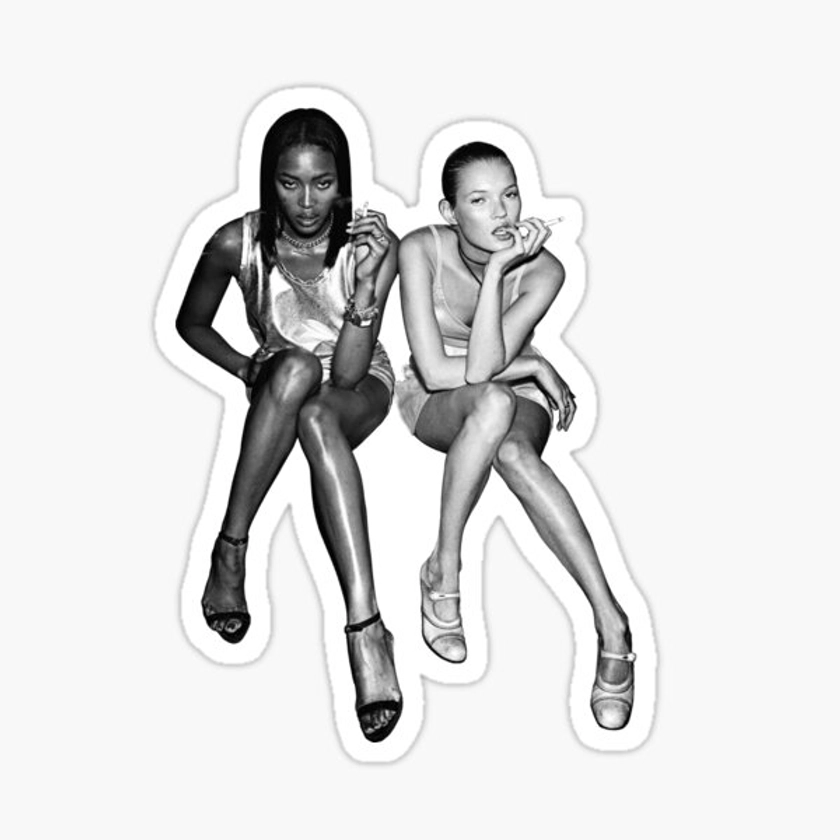 Naomi Campbell and Kate Moss | Sticker