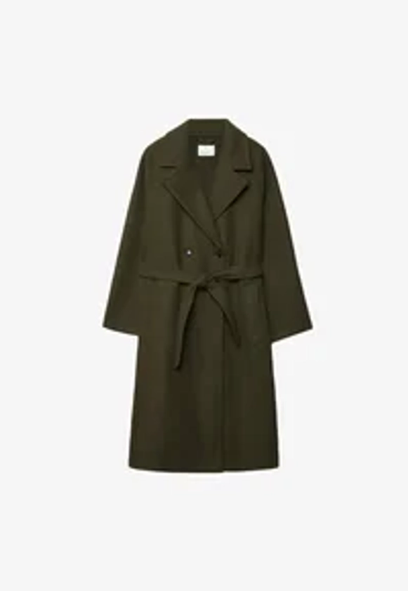 Stradivarius SOFT-TOUCH - Trench - khaki/kaki - ZALANDO.FR