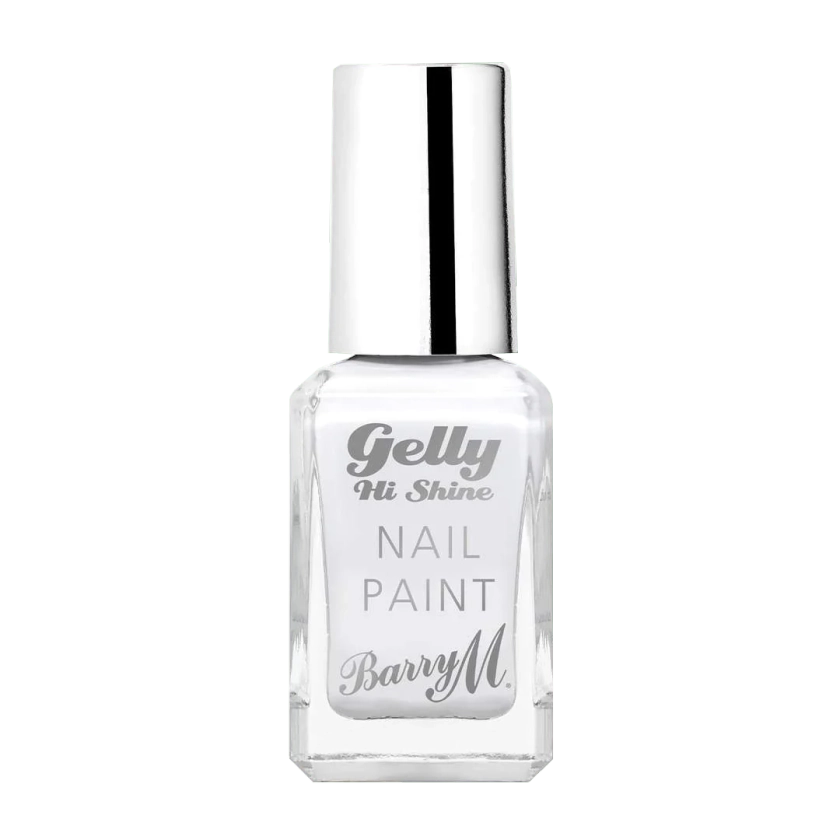 Gelly Hi Shine Nail Paint | Cotton White