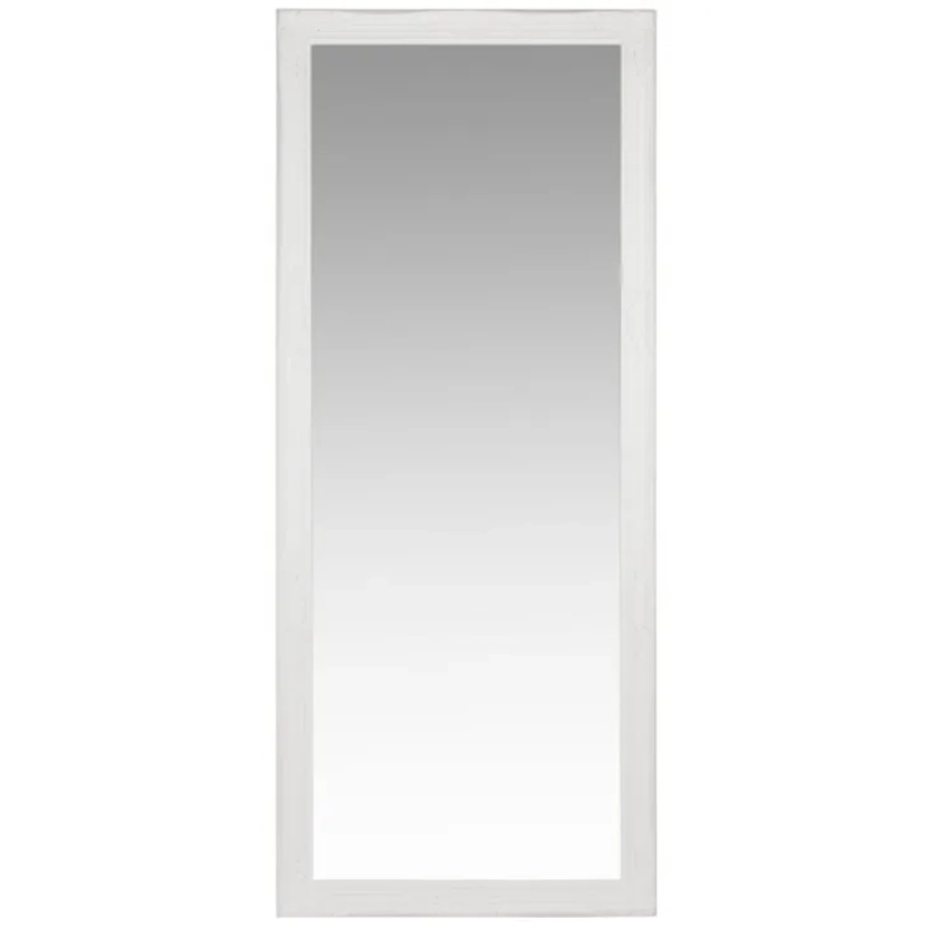 Grand miroir rectangulaire à moulures dorées 168 x 64 OMERA | Maisons du Monde