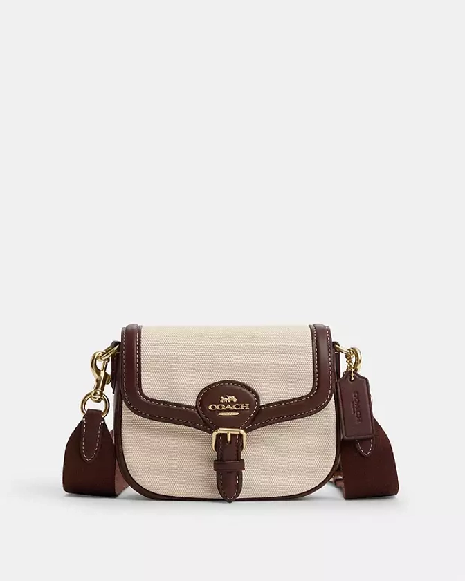 COACH® GB | Amelia Small Saddle Bag