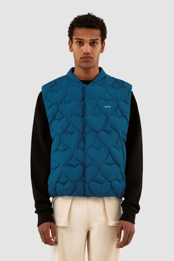 Vetements Arte Antwerp  | Vince Heart Vest Bleu