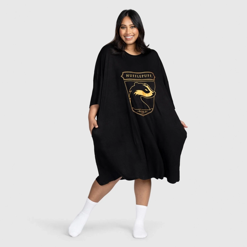 Harry Potter Hufflepuff Gold Oodie Sleep Tee