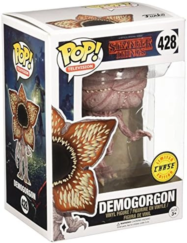 FunKo Pop! TV Stranger Things Demogorgon Figurine en Vinyle à Motif Chase