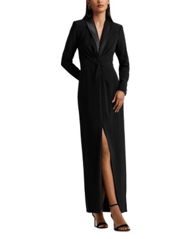 Ralph Lauren Tuxedo Style Column Gown | Bloomingdale's Sale Women