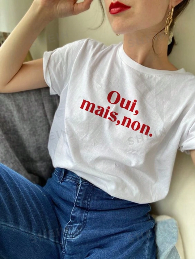 T-shirt Oui Mais Non