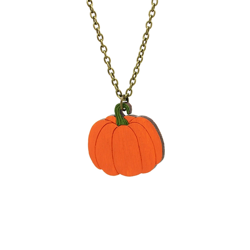 Pumpkin Necklace - Layla Amber