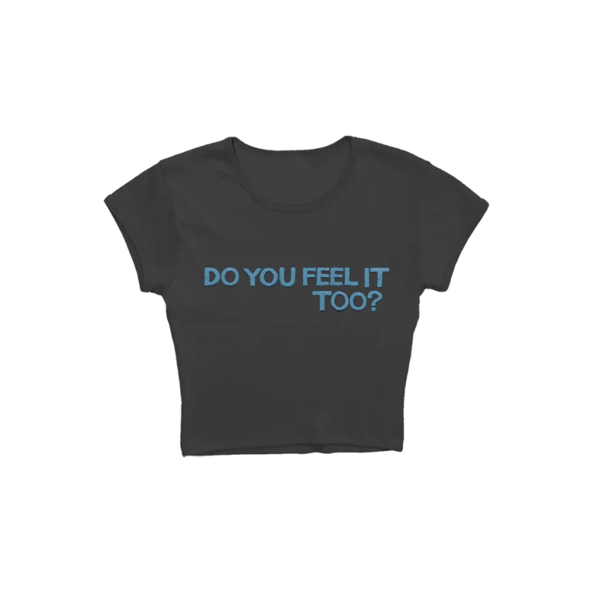 Do You Feel It Too? Crop Baby T-Shirt - Billie Eilish