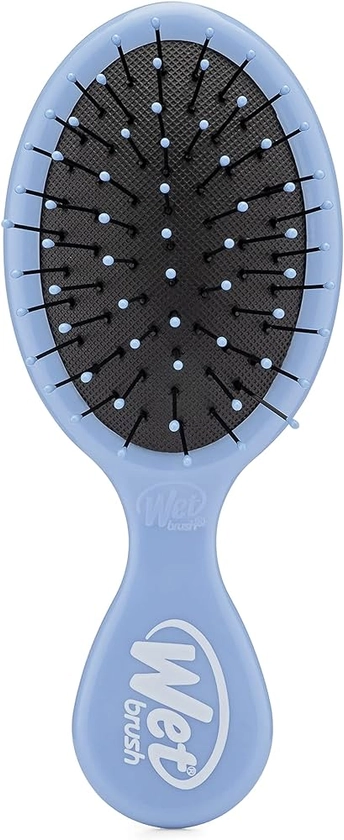 Amazon.com : Wet Brush Detangling Brush, Mini Detangler Brush (Sky) - Wet & Dry Tangle-Free Hair Brush for Women & Men - No Tangle Soft & Flexible Bristles for Straight, Curly, & Thick Hair : Beauty & Personal Care