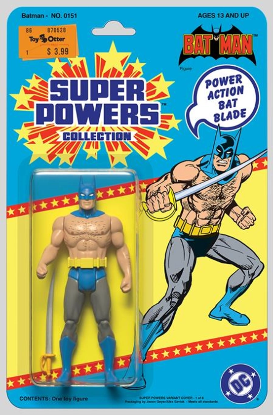 Batman #151 D Jason Geyer Action Figure Dc Super Powers Variant (Absol