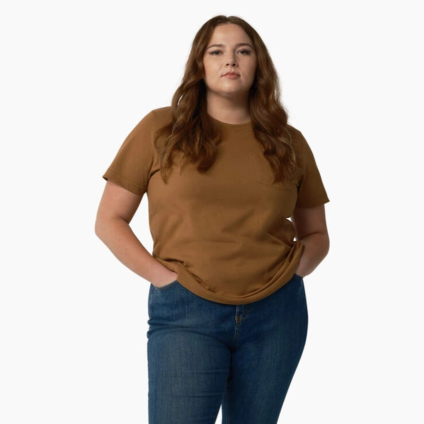 Women's Plus Heavyweight Short Sleeve Pocket T-Shirt - Dickies US