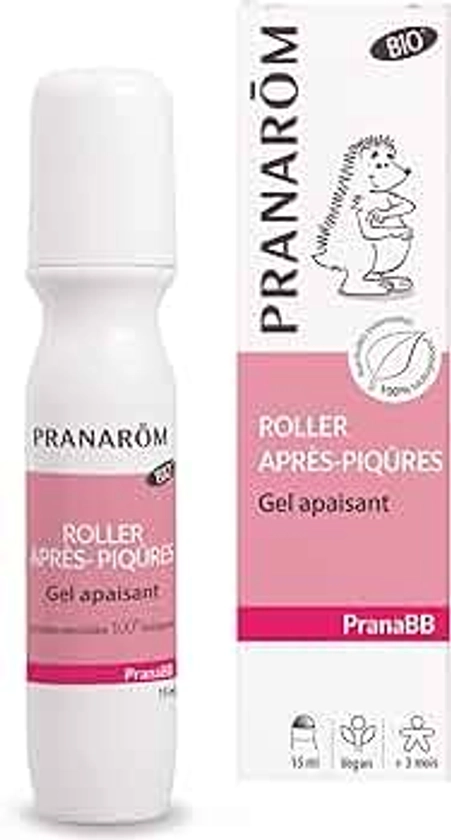 Pranarôm - Roller Huiles Essentielles Après-Piqûres Bio - Gel apaisant – Pranabb - 15 ml