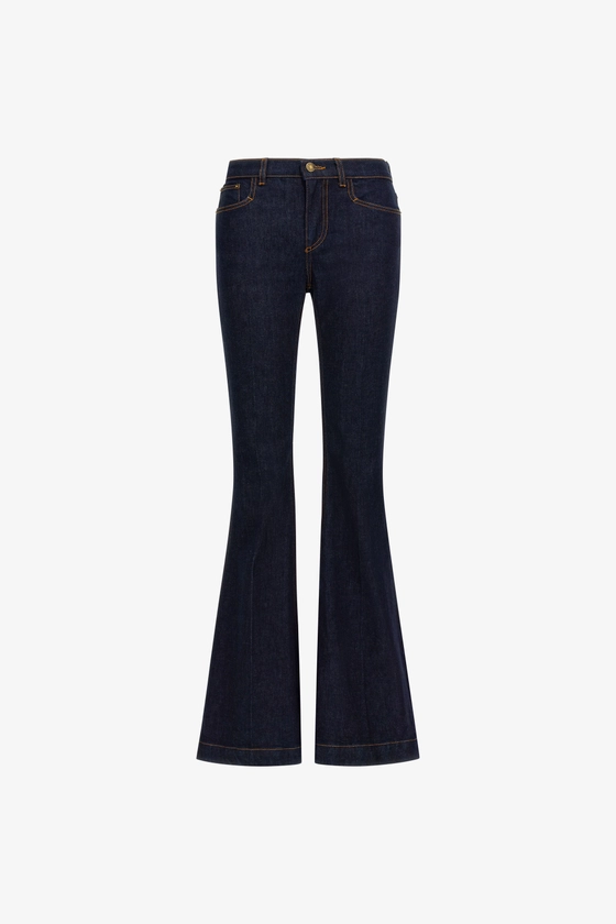 Jeans Évasé | Bleu foncé | Femme | Roberto Cavalli FR