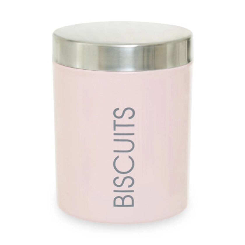 Liberty Light Pink Biscuit Canister on OnBuy