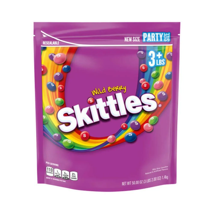 Skittles Wild Berry Candy: 50-Ounce Bag