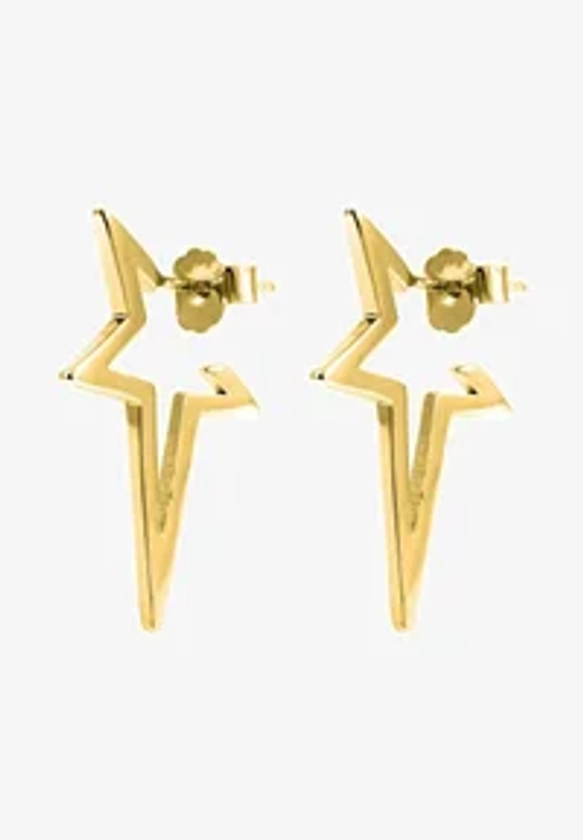 Singularu Star Punk - Boucles d'oreilles - oro/doré - ZALANDO.FR