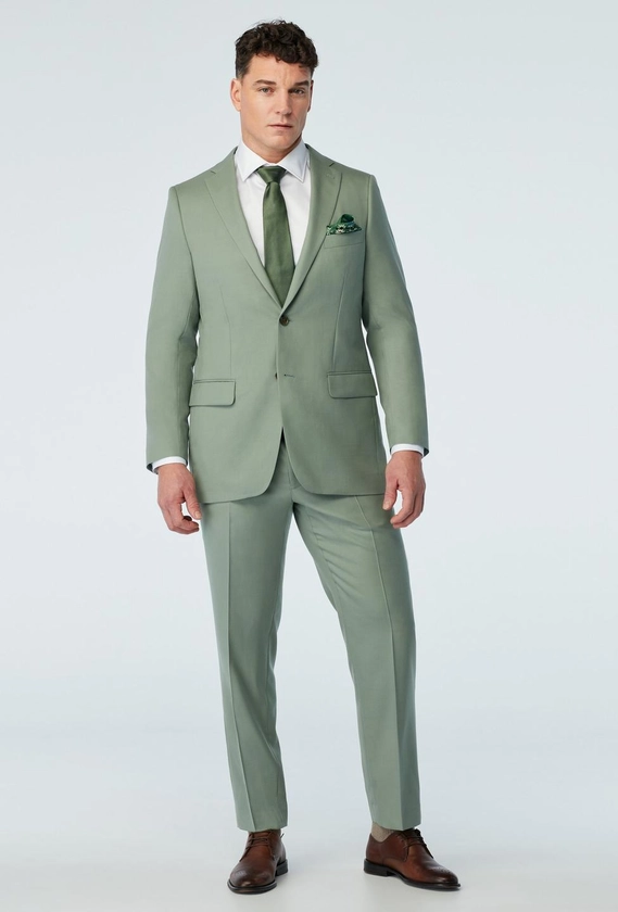 Men's Custom Suits - Harrogate Sage Suit | INDOCHINO