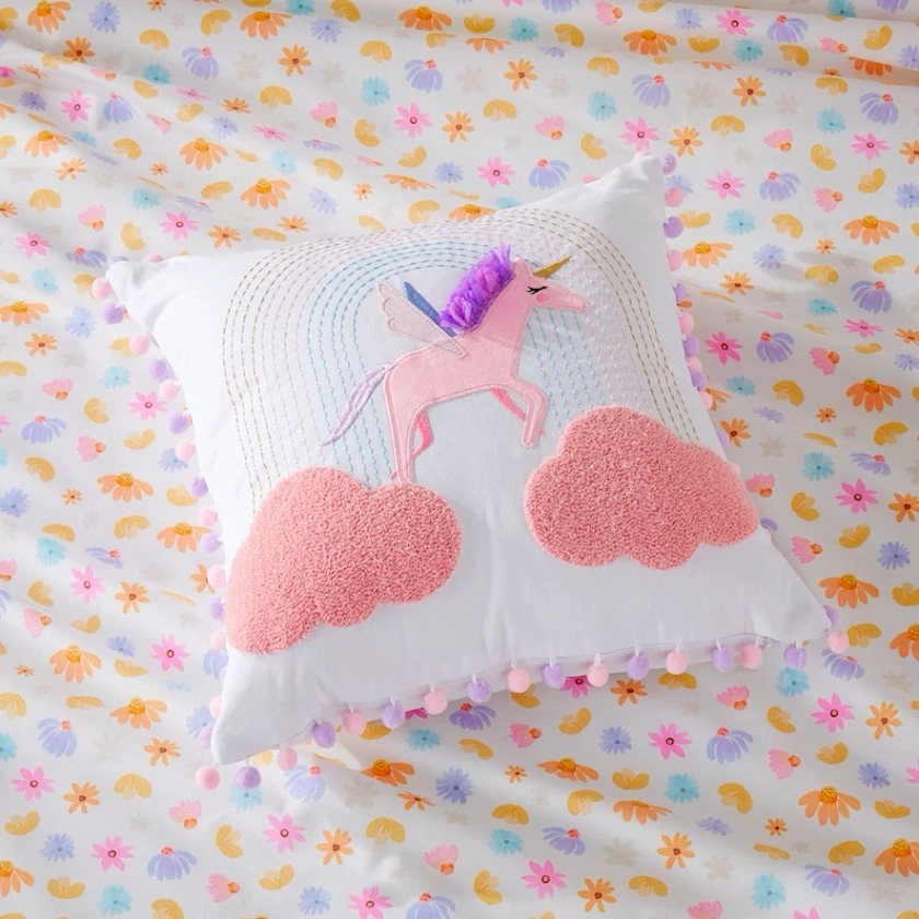 Adairs Kids - Fantasyland Unicorn Classic Cushion | Home & Gifts | Adairs