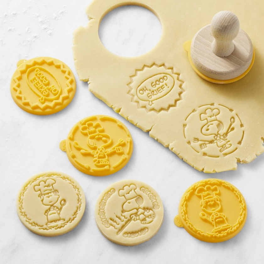 PEANUTS&#8482; Chef Snoopy Silicone Cookie Stamps, Set of 4