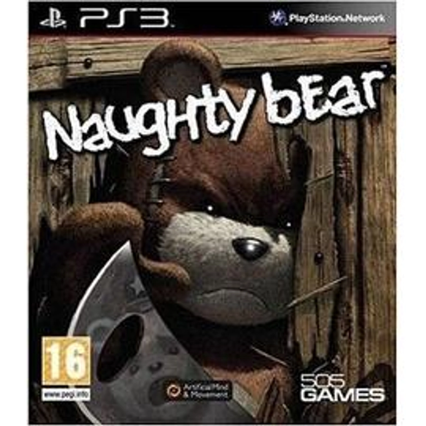 Naughty Bear PS3 - Jeux Vidéo | Rakuten