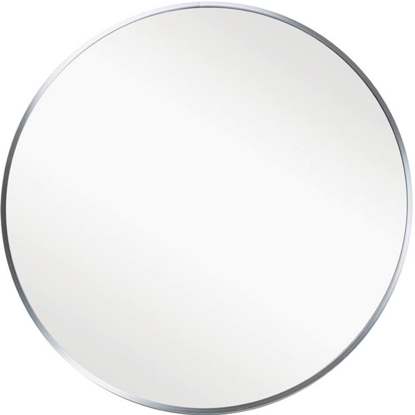 Buy Habitat Round Metal Mirror - Silver | Wall mirrors | Argos