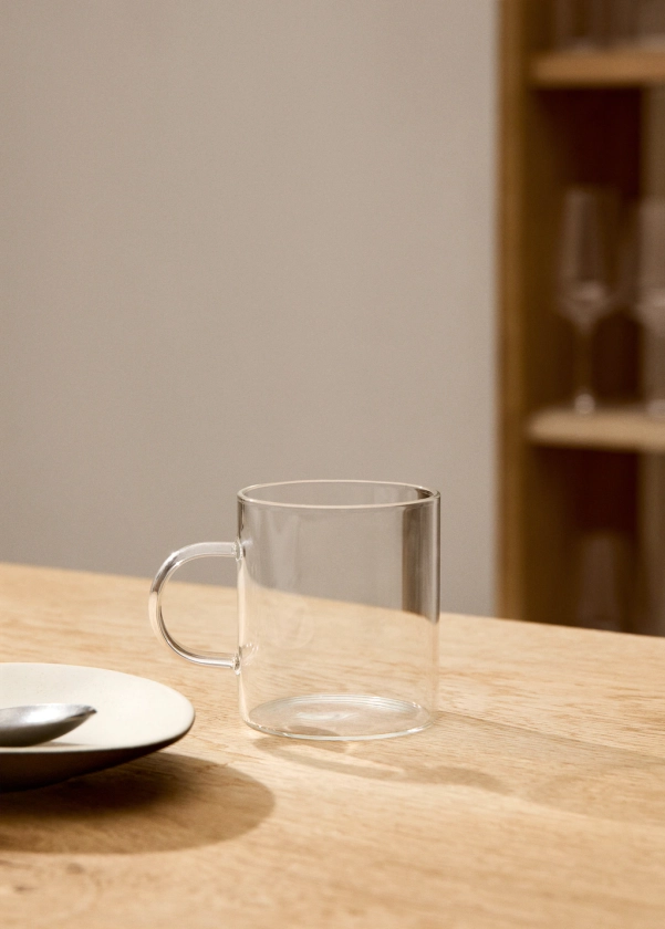 Tasse café verre borosilicate 150 ml