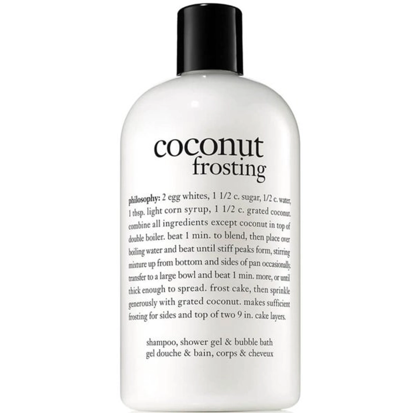 philosophy Coconut Frosting Shampoo, Bath and Shower Gel 480ml