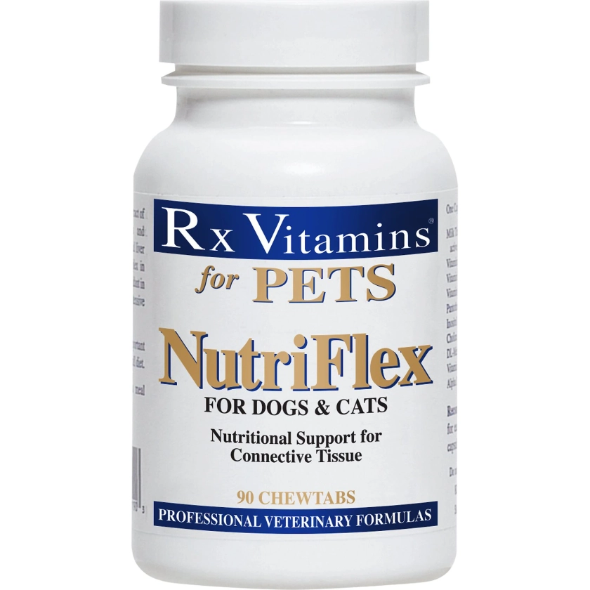 Rx Vitamins NutriFlex Chewable Tablets Joint Supplement for Cats & Dogs