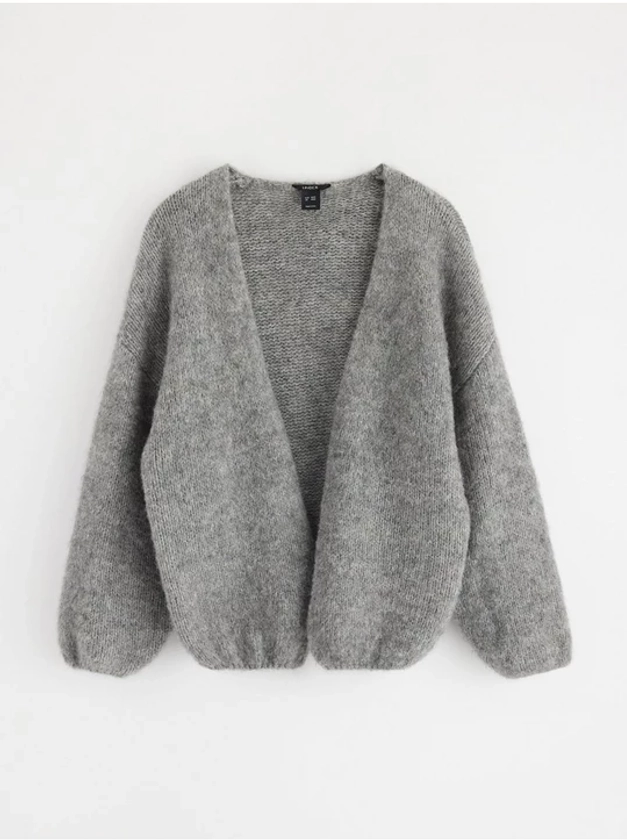 Stickad cardigan | Lindex