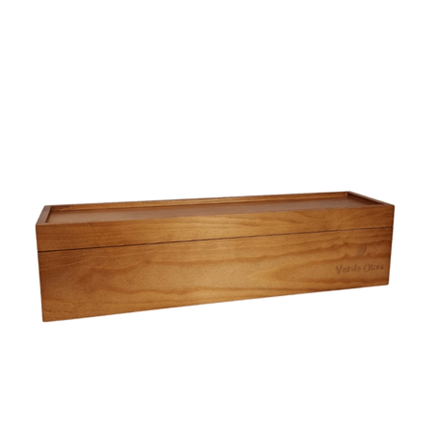 Caja De Almacenamiento De T&#233; De Madera