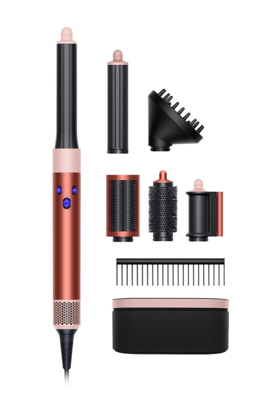 Dyson Airwrap™ Complete Long Volumise multistyler en föhn (Strawberry Bronze en Blush Pink) | Dyson NL