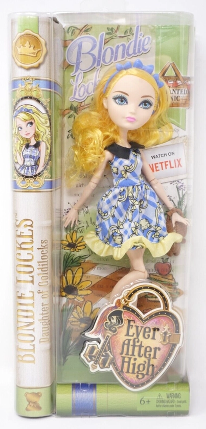 Ever After High Doll Enchanted Picnic Blondie Locks In Box