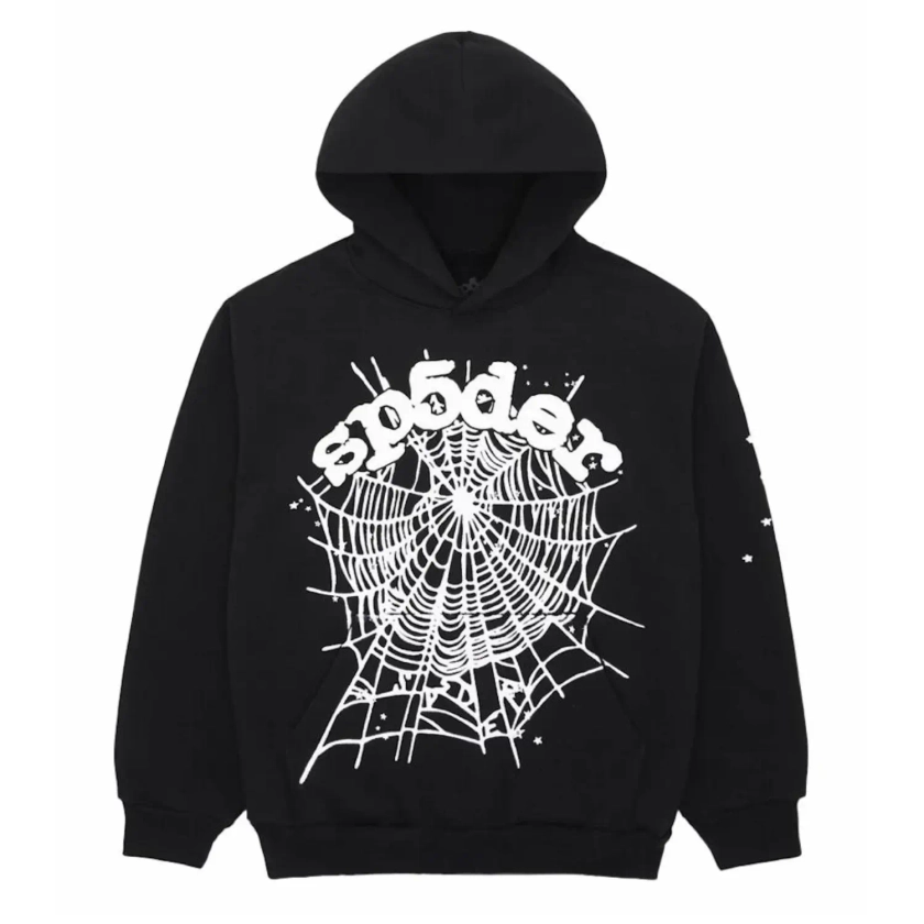 Sp5der OG Web Hoodie Black - Sp5der Hoodie