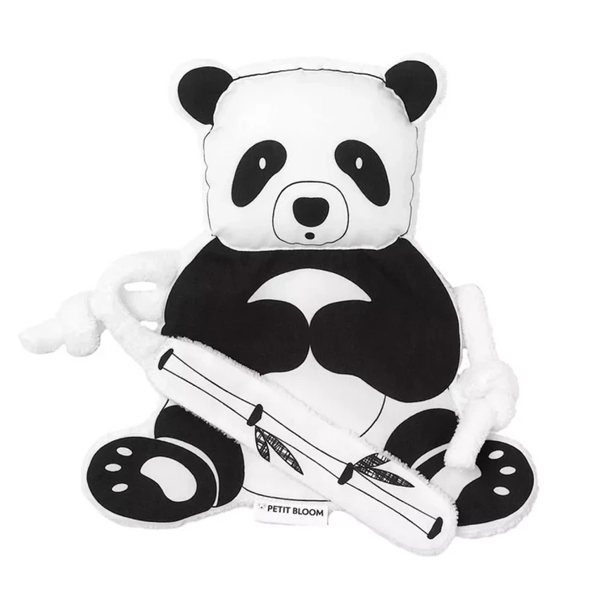 Doudou noir et blanc panda