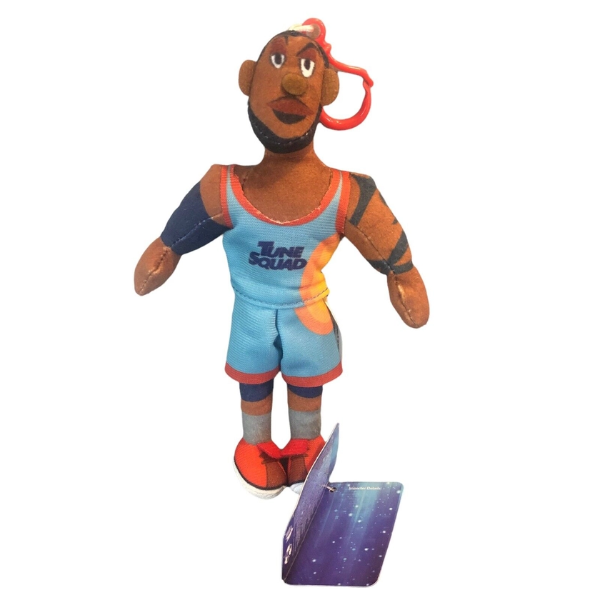 Space Jam A New Legacy LeBron James Plush Keychain Tune Squad