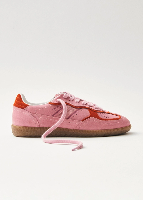 Tb.490 Rife Sea Pink Leather Sneakers | ALOHAS