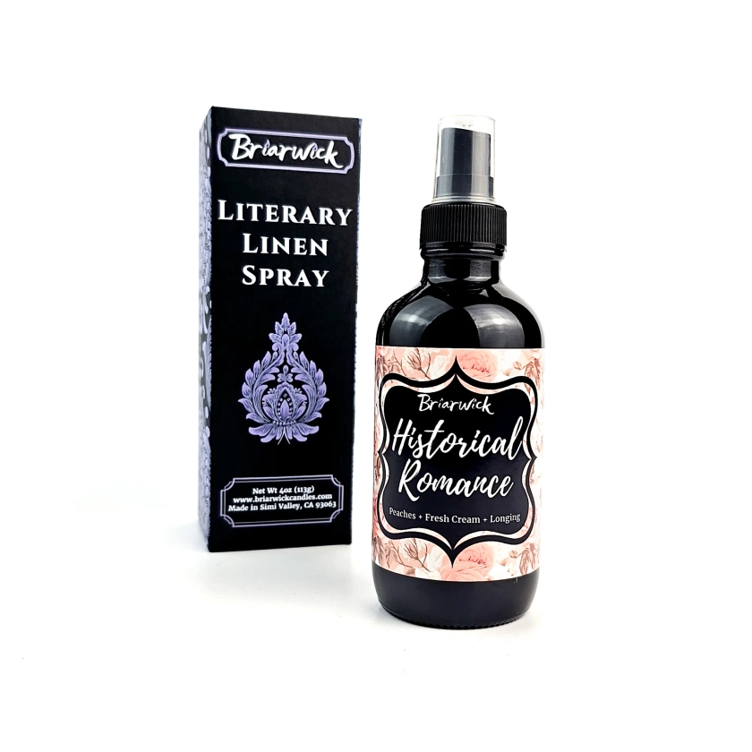 Historical Romance- Romance Genre Inspired Literary Linen Spray