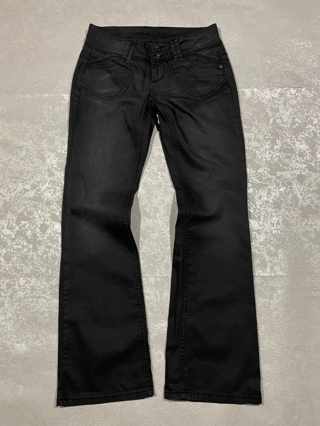 NoName Y2K Opium LGB style Black Denim Jeans