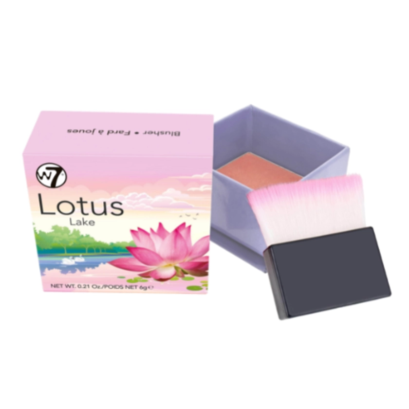 W7 Cosmetics The Boxed Blusher Lotus Lake | online shoppen bij Boozyshop!
