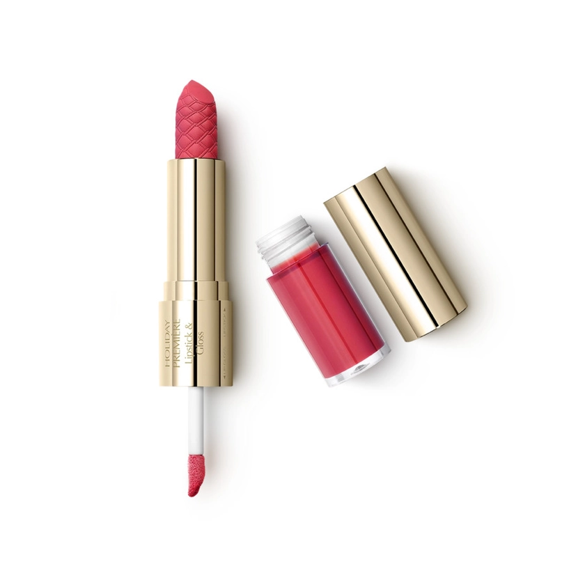 Rouge à lèvres mat teinté et brillant à lèvres lumineux - Holiday Première Lipstick & Gloss - KIKO MILANO