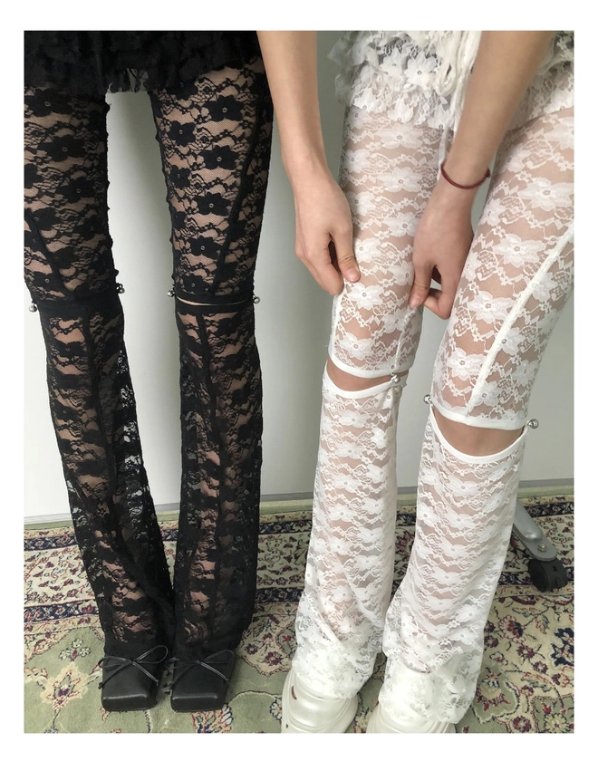 Achihara Britannia Tsubaki Lace Pants - shop.cor