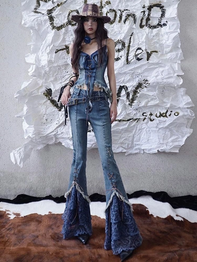 Original Stitching Jeans【s0000003019】