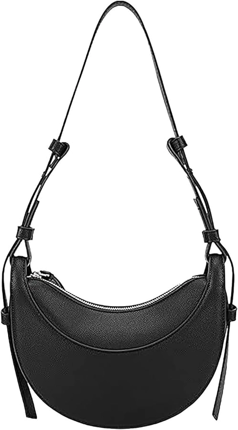 Leather Bag for Women, Designer Shoulder Bags, Sling Crossbody Bag Purse Casual Dumpling Hobo Bag
