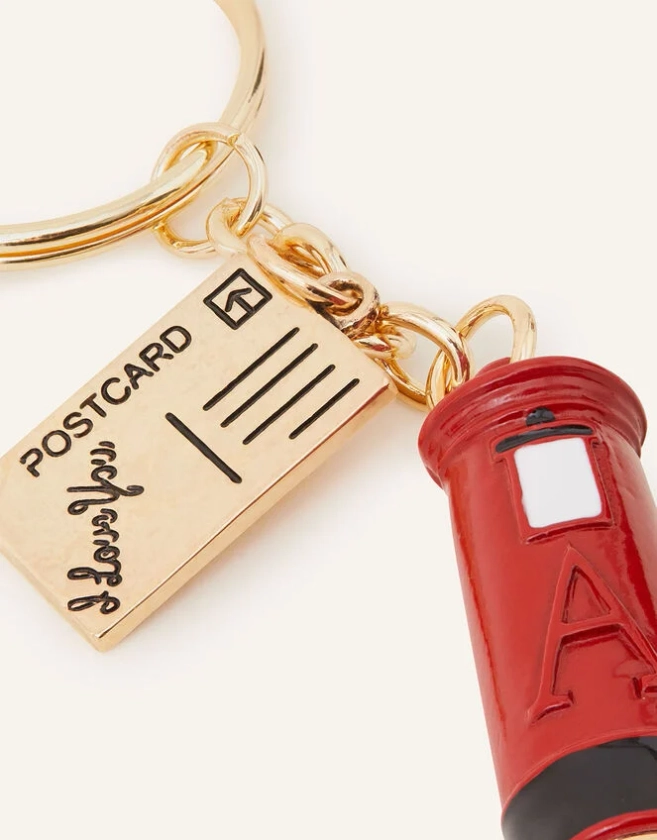 London Postbox Keyring