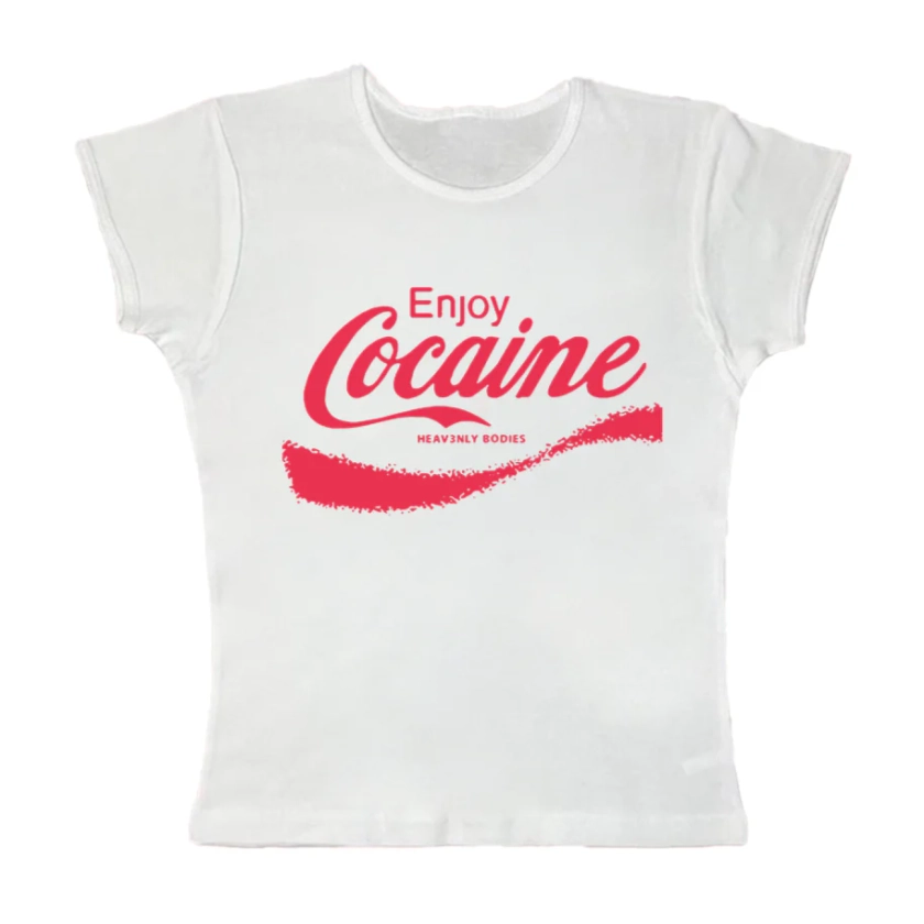 Enjoy Cocaine Baby Tee