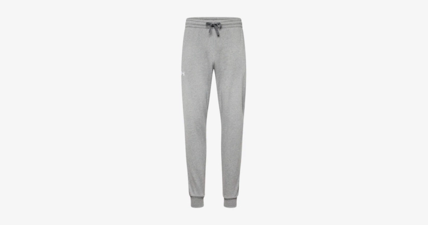 UNDER ARMOUR Tapered Sportbroek 'Rival' in Grijs Gemêleerd | ABOUT YOU