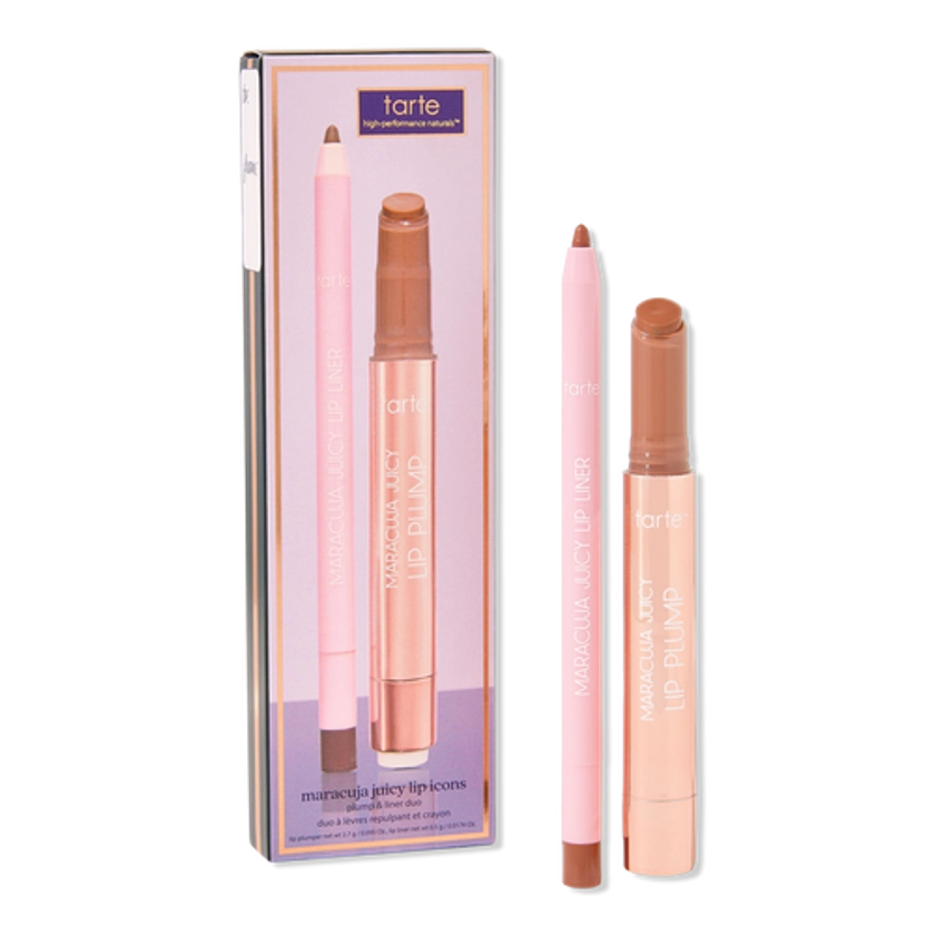 Spiced Neutrals Maracuja Juicy Lip Icons Plump & Liner Duo - Tarte | Ulta Beauty