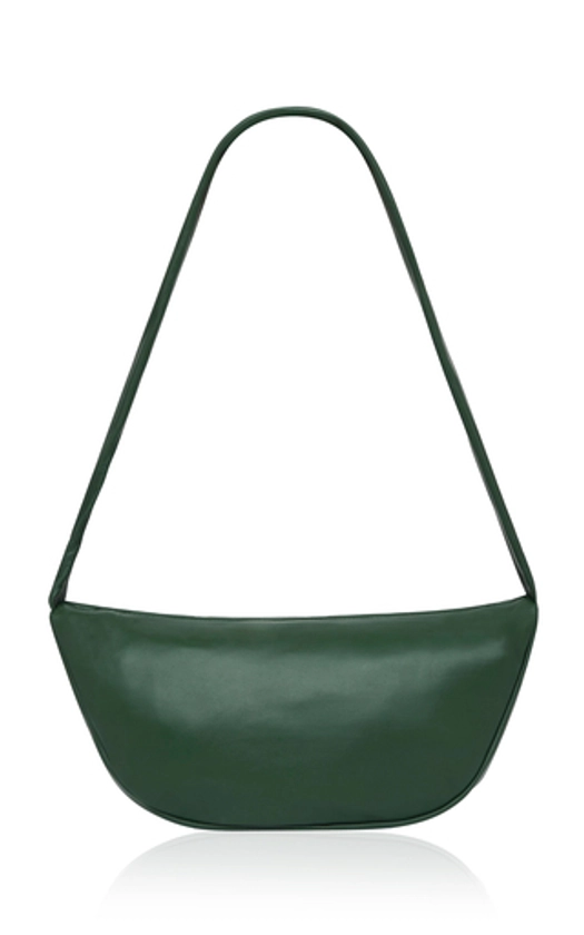 Soft Crescent Leather Crossbody Bag By St. Agni | Moda Operandi