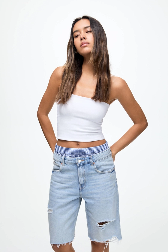 Top bandeau basique - pull&bear