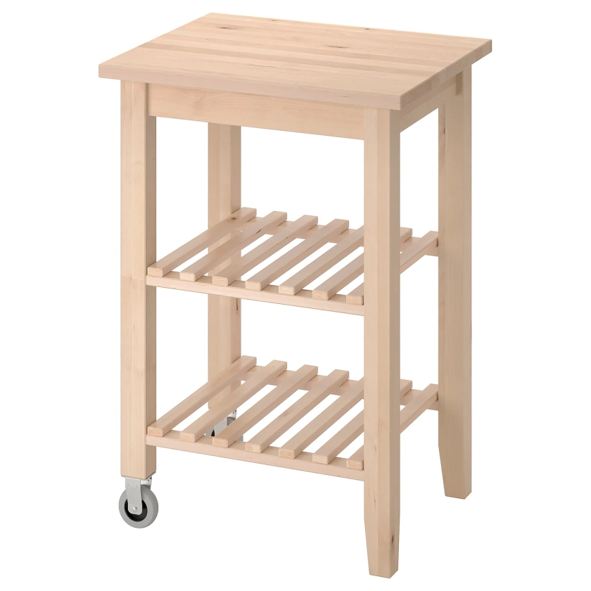 BEKVÄM kitchen cart, beech, 227/8x195/8" - IKEA